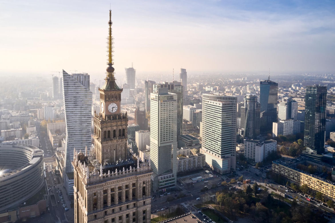 Taras widokowy w Pałacu Kultury i Nauki