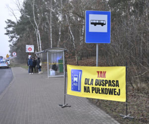 Mają dość korków, chcą buspas. W godzinach szczytu protestowali na pasach