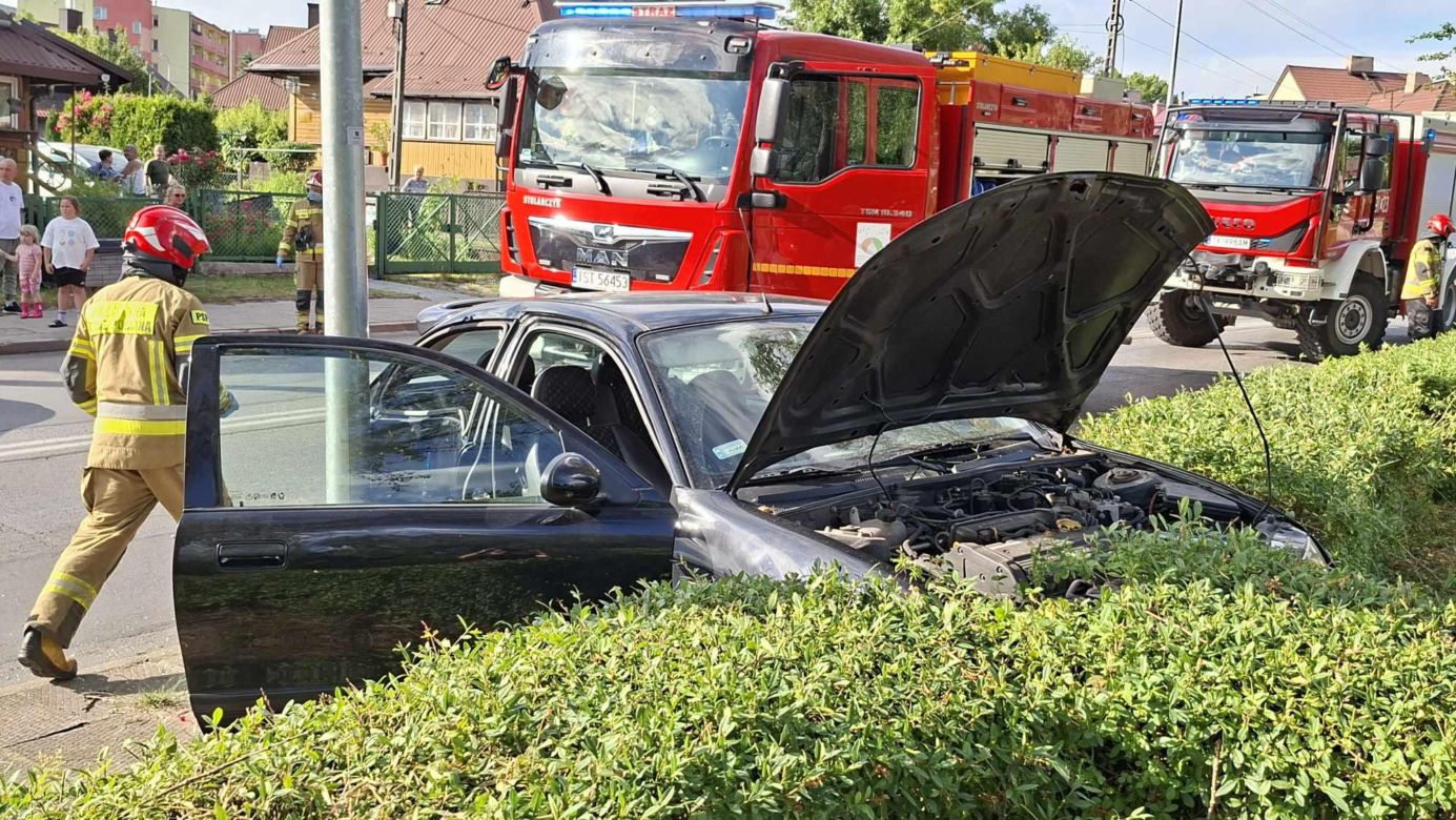 Wypadek na Kaczyńskie w Starachowicach
