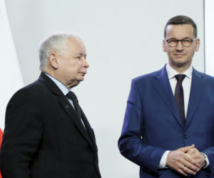Jarosław Kaczyński i Mateusz Morawiecki