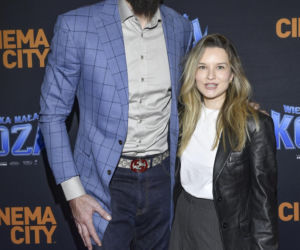 Marcin Gortat i inne gwiazdy na pokazie