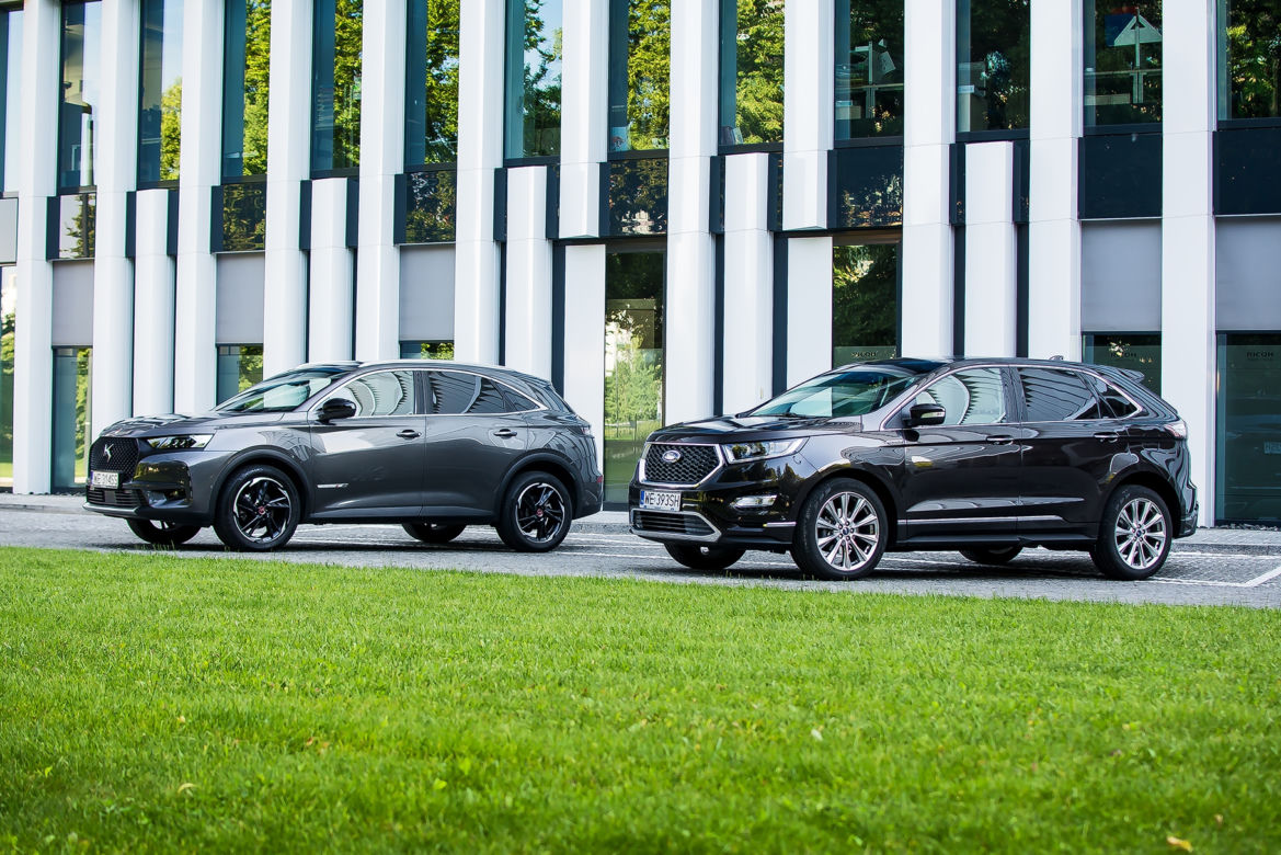 Ford Edge Vignale 2.0 TDCi vs. DS 7 Crossback 2.0 BlueHDI
