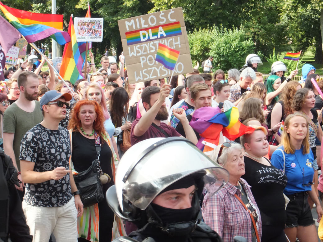 I Marsz Równości w Białymstoku 20.07.2019