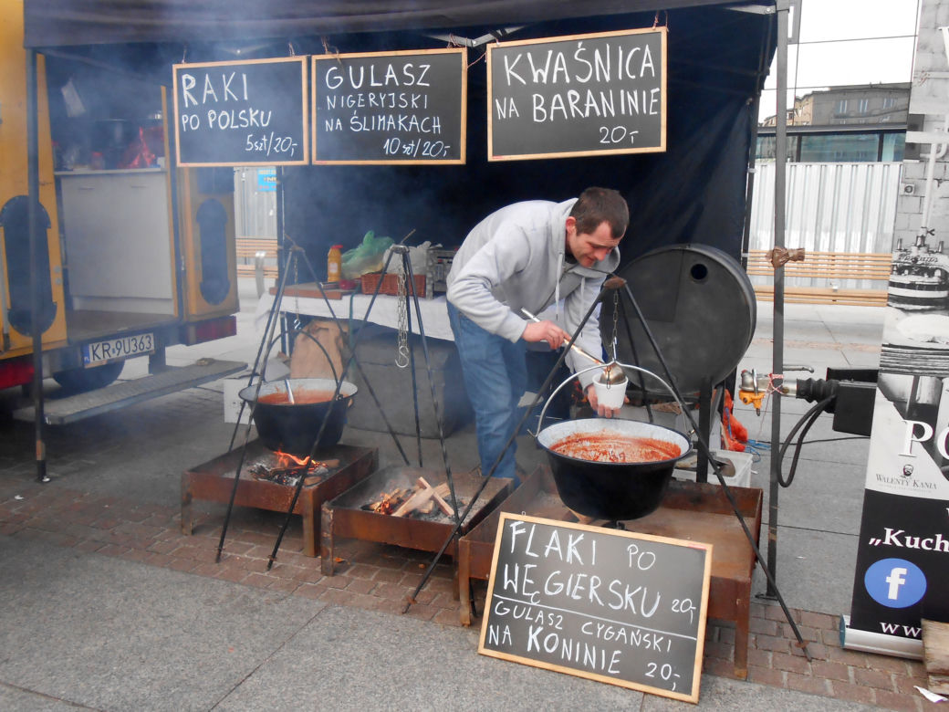 Food Trucki opanowały katowicki rynek.