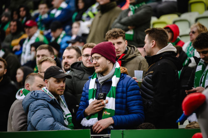 Lechia Gdańsk - Raków Częstochowa; Zdjęcia kibiców z meczu 30. kolejki PKO BP Ekstraklasy