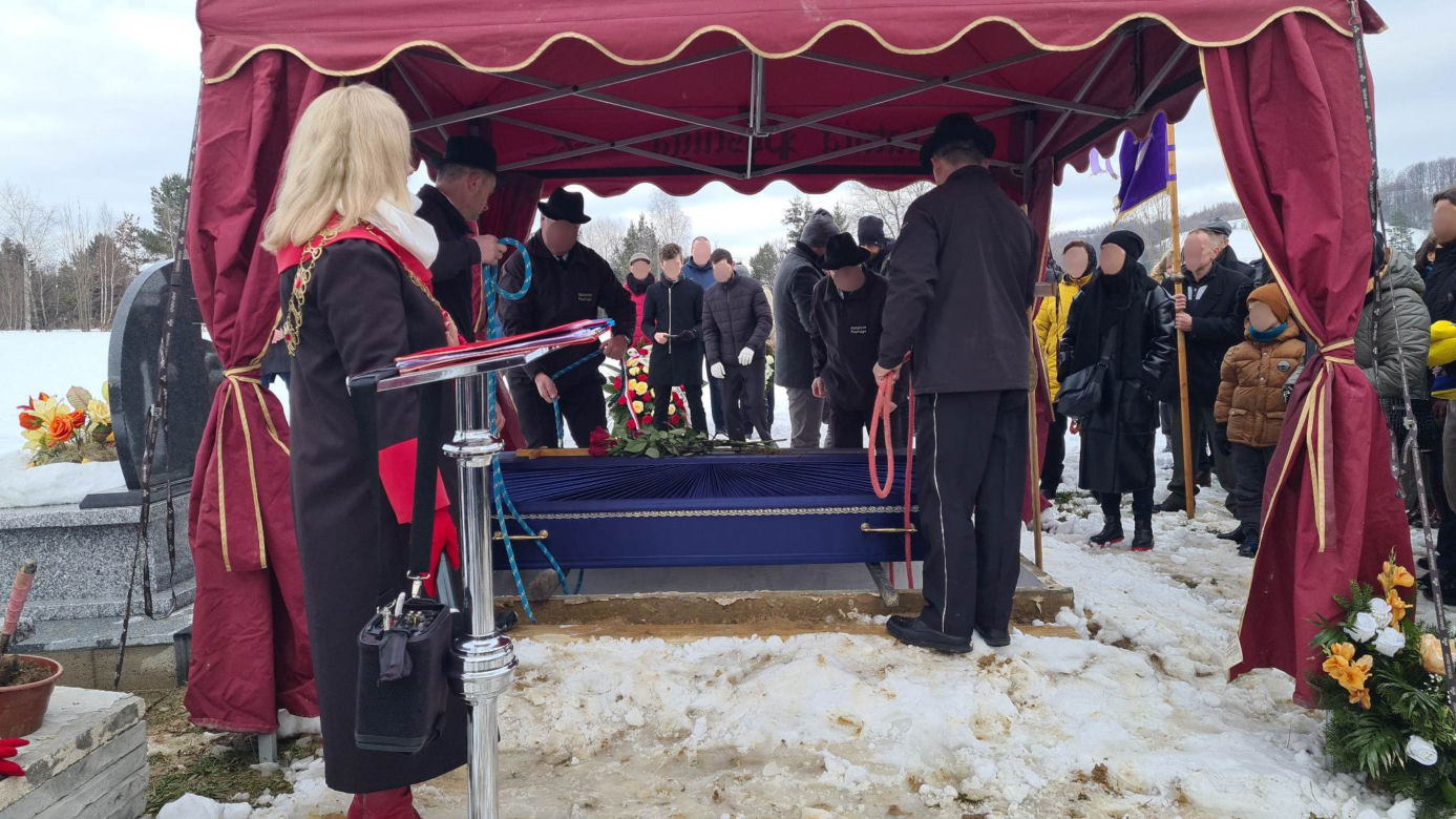 Pożegnali Janusza z Dynowa, który zginął walcząc o wolną Ukrainę