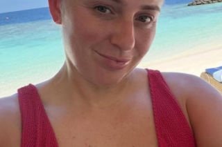 Jelena Ostapenko na wakacjach