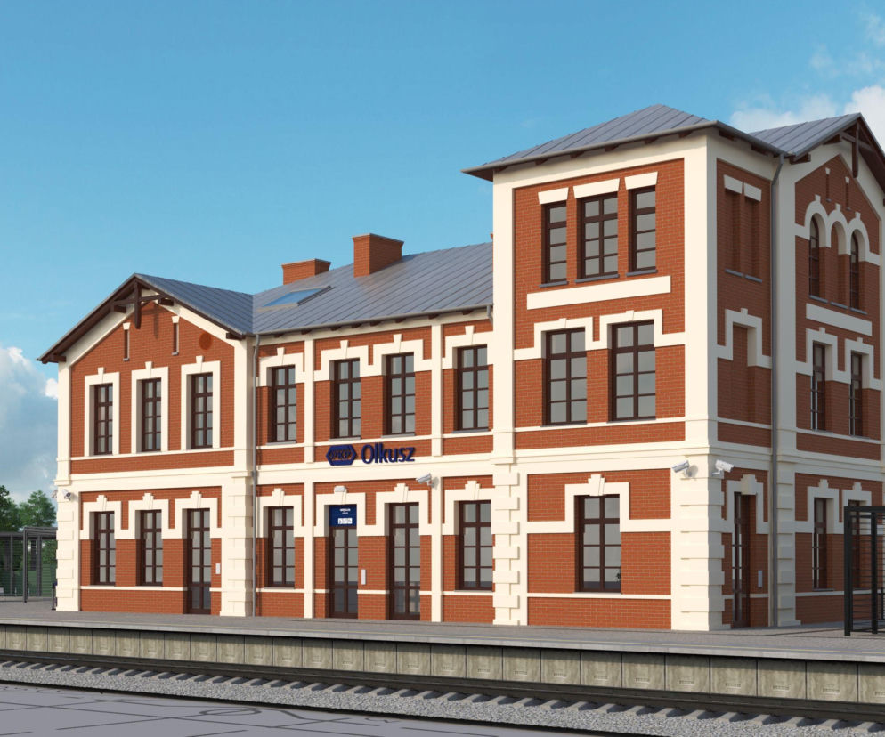 Dworzec w Olkuszu przejdzie metamorfozę – rusza modernizacja
