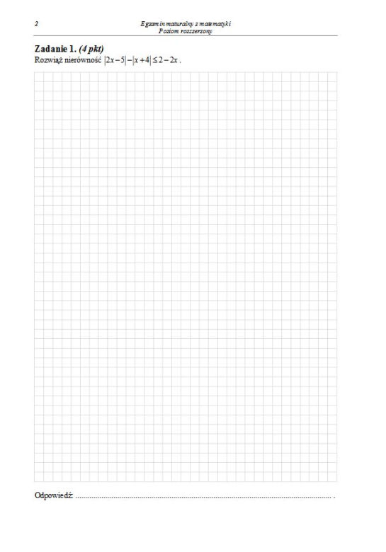 Matematyka 2013 p. rozszerzony