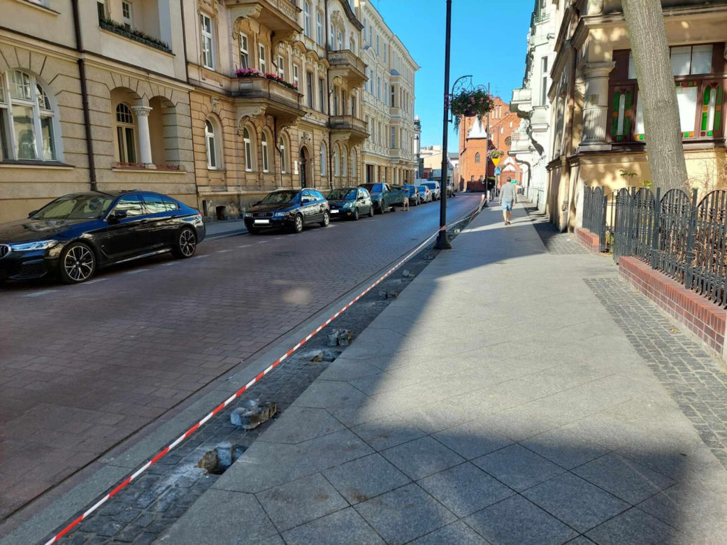 Bydgoszczanie marzą o roślinach wzdłuż ulicy, a drogowcy chcieli tam słupków. Jest reakcja na protest