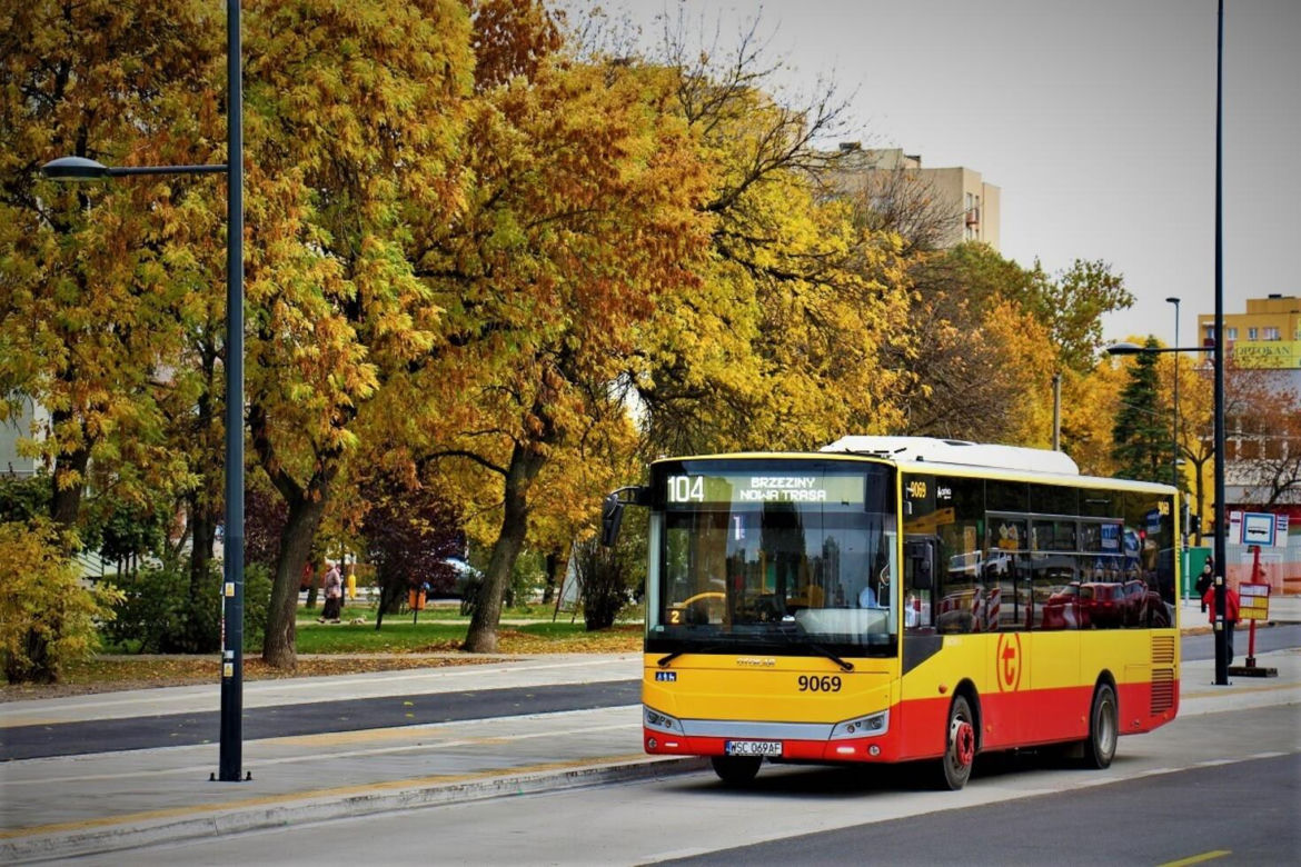 Hybrydowe autobusy Otokar w Warszawie