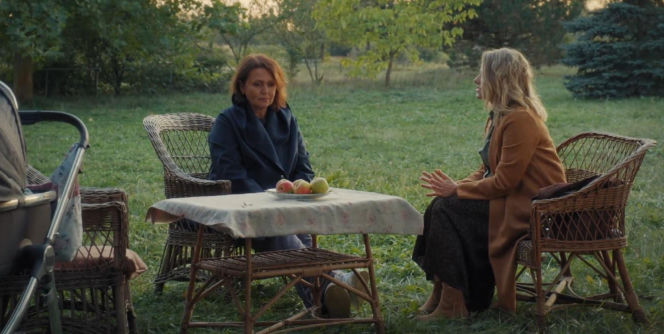 M jak miłość odc. 1914. Marysia (Małgorzata Pieńkowska), Judyta (Paulina Chruściel)