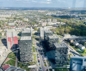 Taras widokowy na 36. piętrze wieżowca Atal Olimpijska w Katowicach