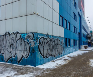 Graffiti w centrum Warszawy w 2026 r.