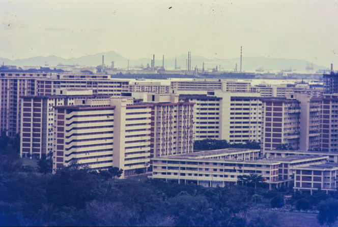 Modernistyczne budynki mieszkaniowe Singapuru