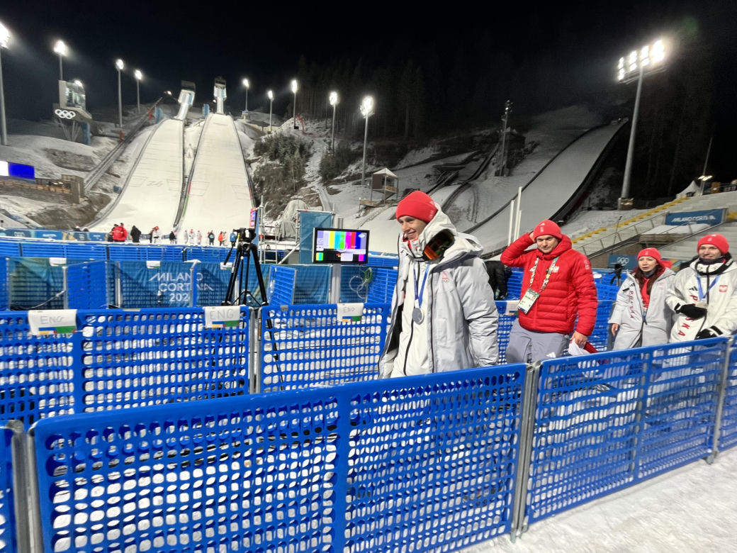 Kacper Tomasiak i Paweł Wąsek z medalami olimpijskimi