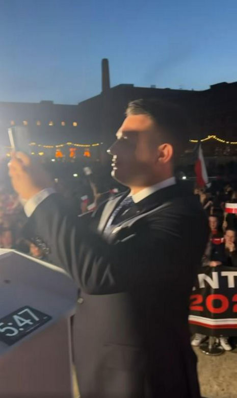 Wizyta Sławomira Mentzena w Bydgoszczy