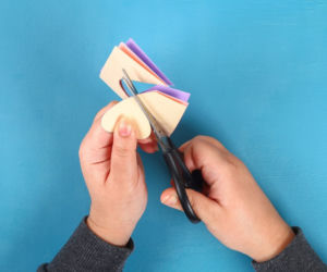 Kartka walentynkowa ręcznie robiona: DIY - krok 2