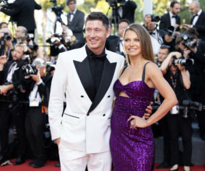  Lewandowscy brylują w Cannes. Ania w sukni za kilkanaście tysięcy