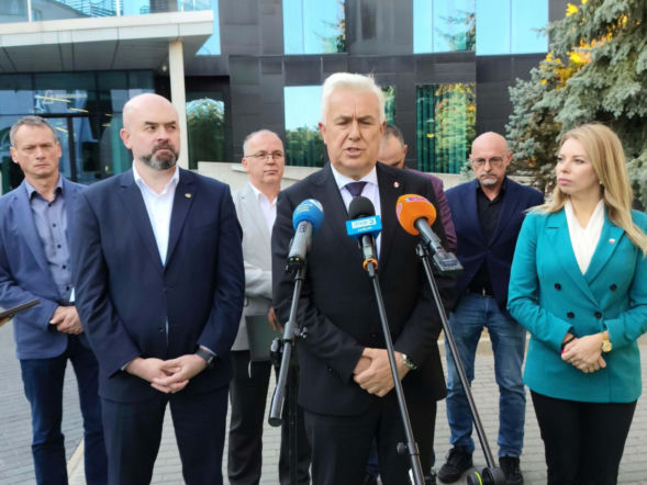 Konferencja Parlamentarnego Zespołu ds. Obrony Lubelskiego Węgla „Bogdanka” w sprawie kryzysu w kopalni