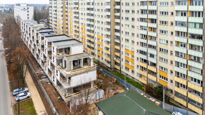 Wola Księcia Janusza w Warszawie w budowie