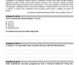 Arkusze z języka polskiego 2016