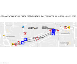 Wszystkich Świętych 2020. Organizacja ruchu w pobliżu cmentarzy w Toruniu