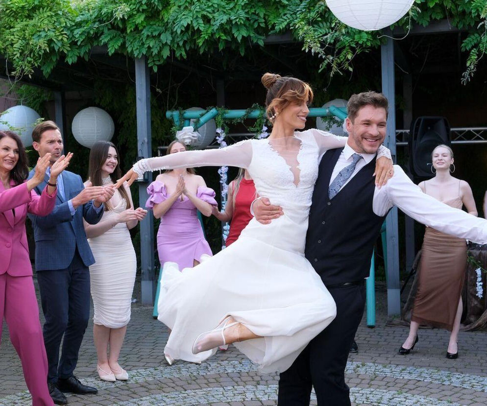 M jak miłość odc. 1890. Kama (Michalina Sosna), Marcin (Mikołaj Roznerski)