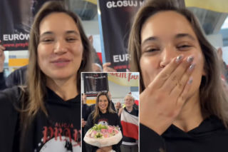Szemplińska w Polsce po finale Eurowizji. Na lotnisku trudno było ją rozpoznać!