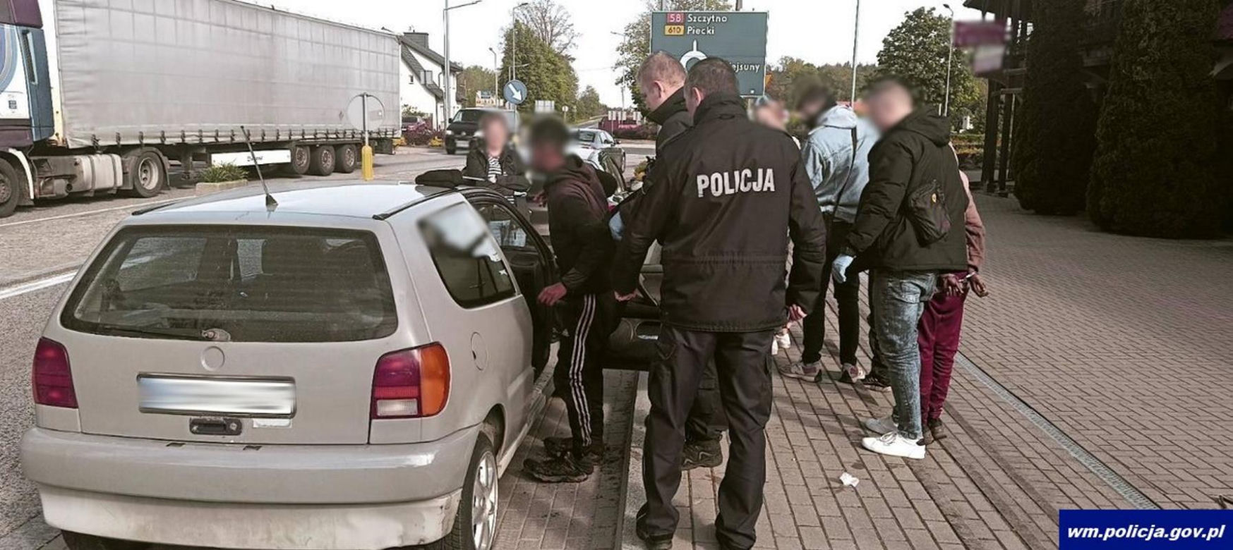 Straż Graniczna zatrzymała nielegalnych imigrantów