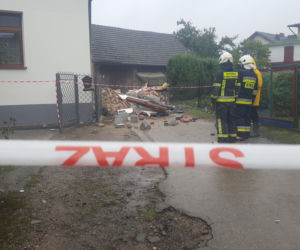 Wybuch gazu w Kobiernicach