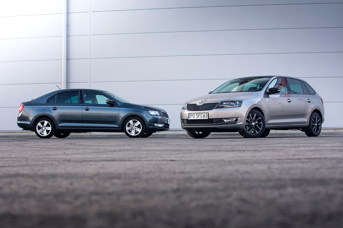 Skoda Rapid Spaceback i Skoda Rapid liftback