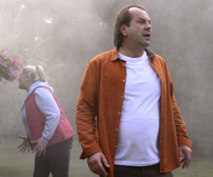 Barwy szczęścia odc. 2383. Aldona (Elżbieta Romanowska), Borys (Jakub Wieczorek)