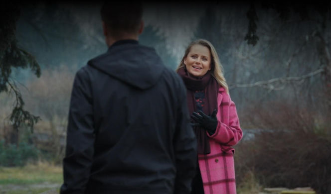 M jak miłość odc. 1927. Paweł (Rafał Mroczek), Judyta (Paulina Chruściel)