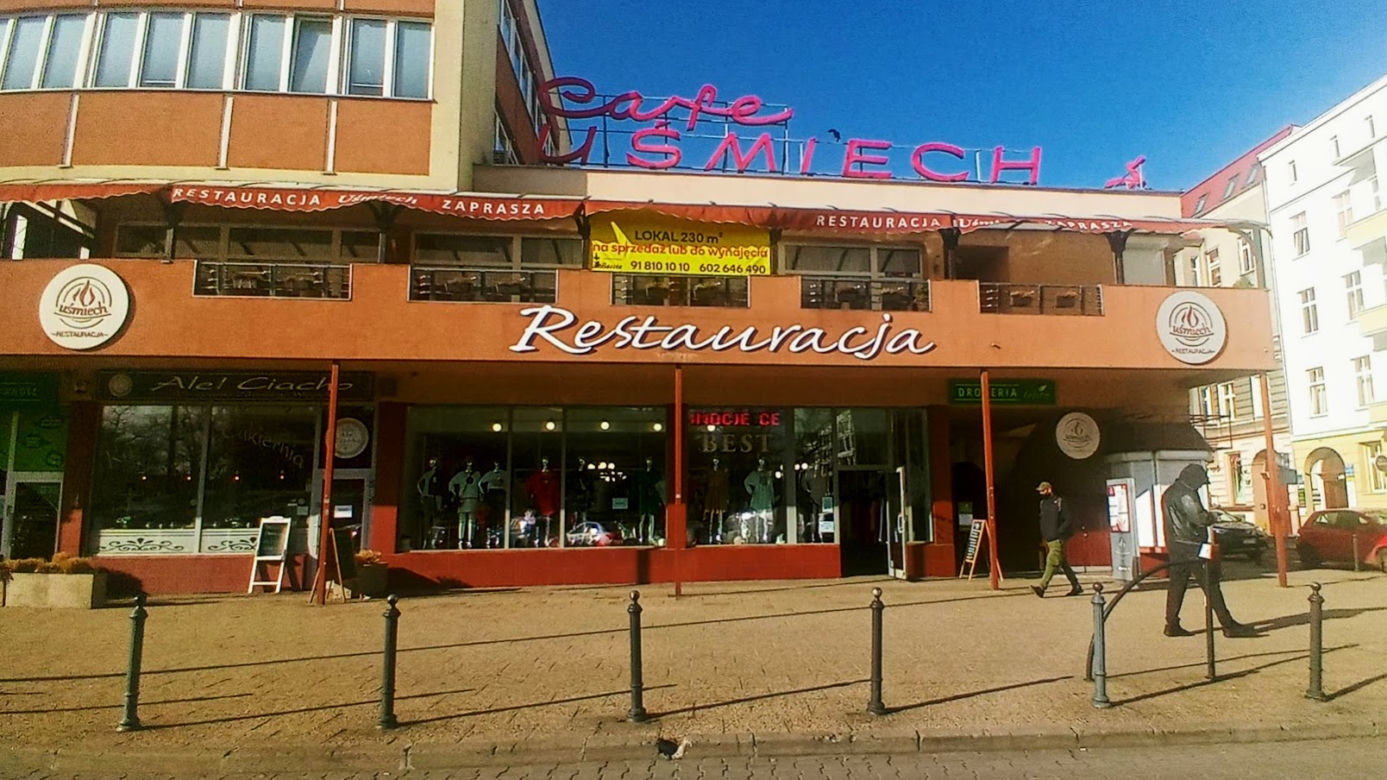 Kawiarnia "Uśmiech" wystawiona na sprzedaż