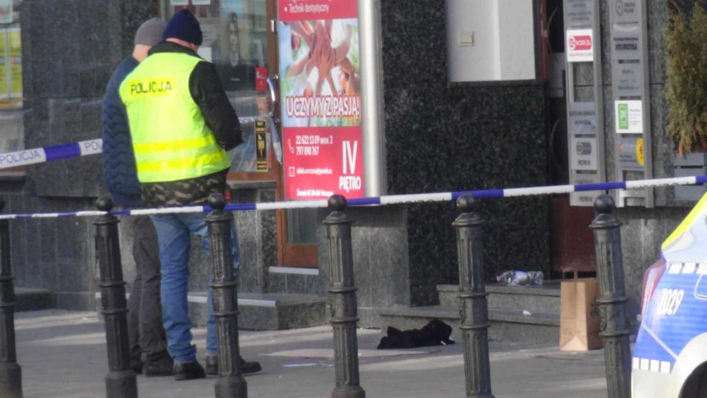 Ciało kobiety znalezione w centrum Warszawy
