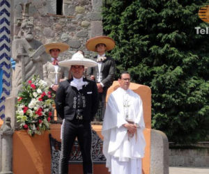 Nieposkromiona miłość (Amor bravio). Ślub Camili (Silvia Navarro) i Daniela (Cristian de la Fuente)
