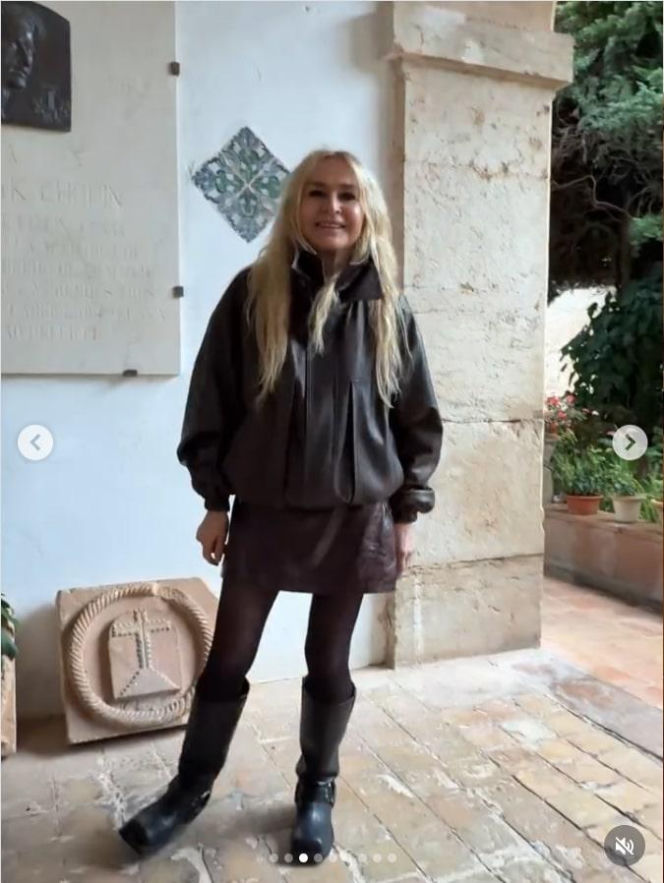 Tak nie wygląda przeciętna 69-latka! Olejnik zachwyca formą w mini