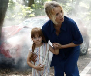 O mnie się nie martw 9 odc. 13. Iga (Joanna Kulig), dziewczynka (Aleksandra Kołacz)