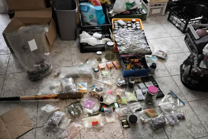 akcja policji w Łodzi