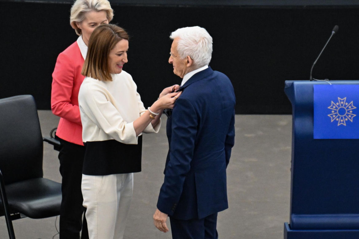 Uroczystość wręczenia Europejskich Orderów Zasługi