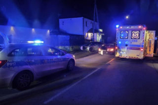 Wypadek w Pogrzebieniu. 9-letnia dziewczynka potrącona przez samochód