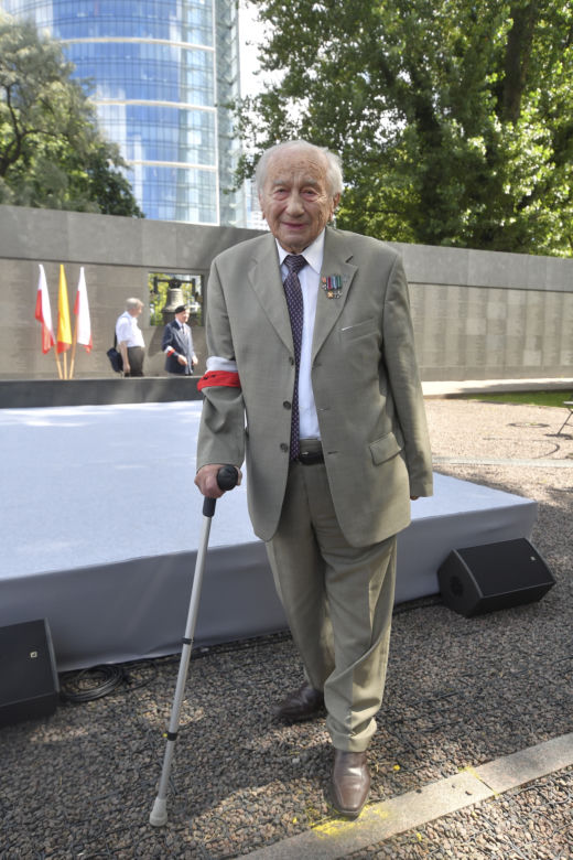 Jerzy Mindziukiewicz „Jur” (94 l.) z batalionu „Miotła”: