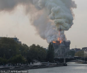 Płonie Katedra Notre-Dame w Paryżu