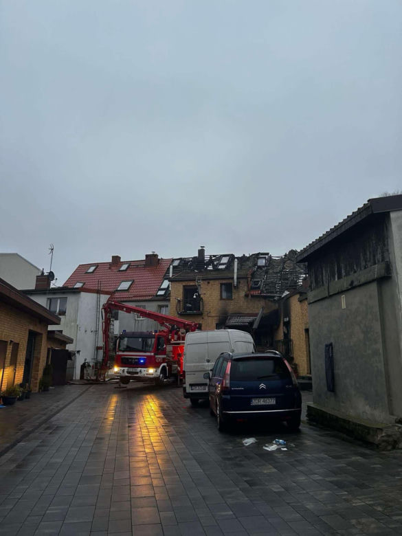 Tragiczny pożar w Czaplinku w święta Bożego Narodzenia 26.12.2024