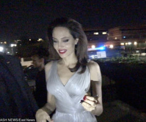 Angelina Jolie- rozdanie nagórd Annie