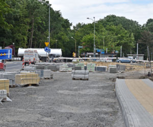 Budowa węzła Głębokie - lipiec 2020