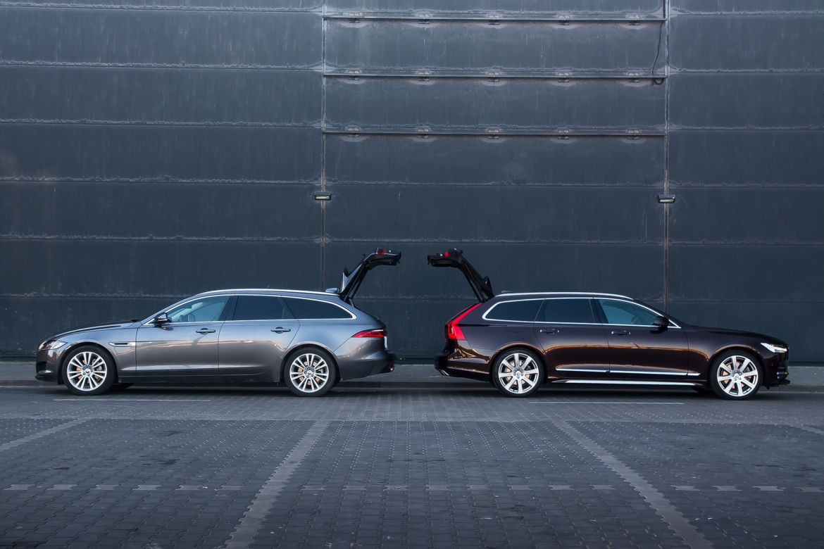 Jaguar XF Sportbrake vs. Volvo V90