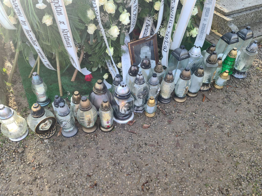 Grób druha z OSP Wrzawy [GALERIA]