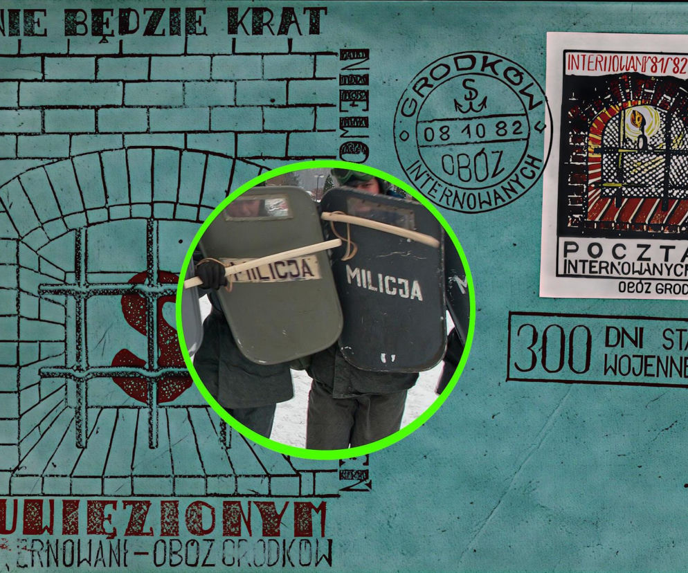 stan wojenny, poczta, internowanie,